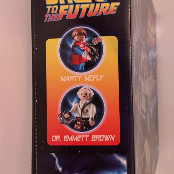Playmobil BACK TO THE FUTURE DeLorean Playset Toy - Picture 6 of 6